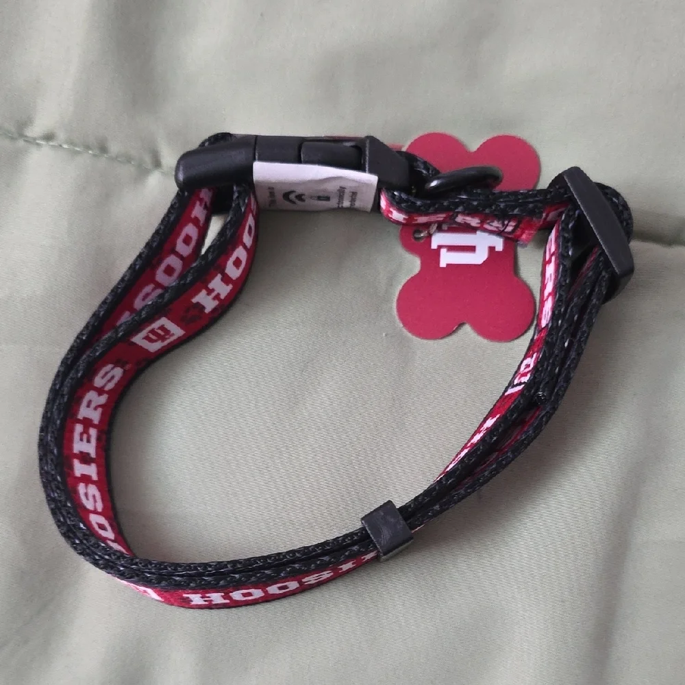 Indiana University Pet Collar and Tag Set